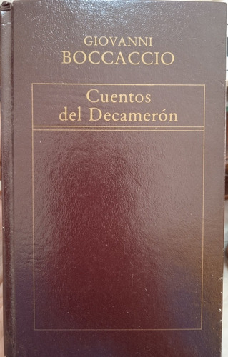 Libro Cuentos Del Decamerón (tapa Dura) / Giovanni Boccaccio