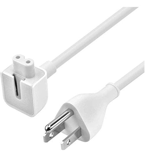 Cable De Poder Extension Blanco Para Cargadores Mac 1.80m