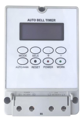 Auto Bell Timer 110v Timbre Automatico Colegios Industrial