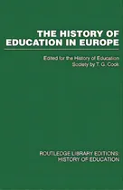 Comprar The History Of Education In Europe, De History Of Education Society. Editorial Routledge, Tapa Blanda En Inglés