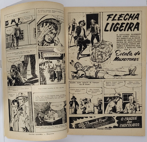 Hq Flecha Ligeira Magazine N.°45 1961 Leia O Anúncio (Usado)