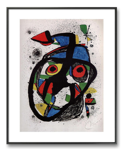 Cuadro Decorativo Carota Joan Miró 