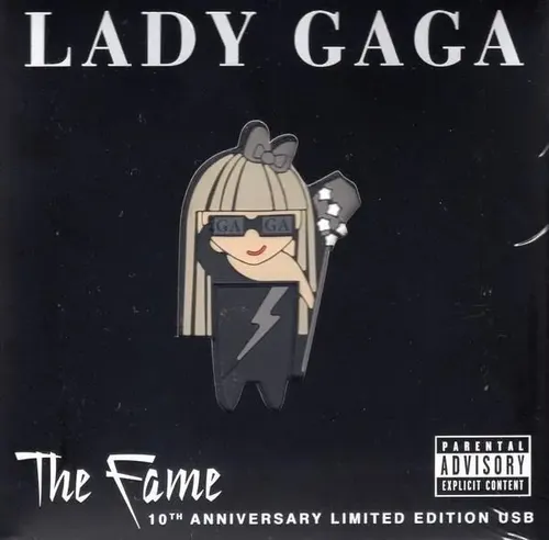 Lady Gaga The Fame 10th Anniversary Limited Edition Usb Nvo