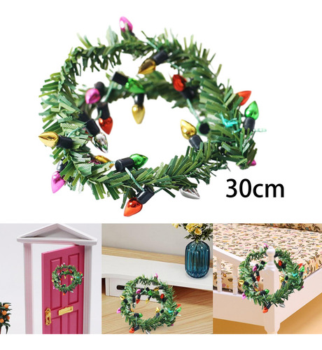Accesorios De Decoración Navideña A Escala 1:12, Cuerdas