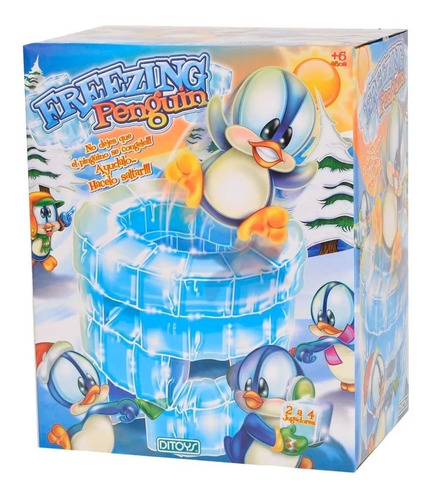 Freezing Penguin Juego De Mesa Pinguinos Ditoys 1481