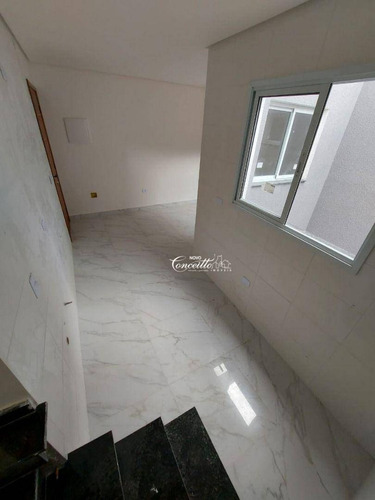 Imagem 5 de 13 de Cobertura Com 2 Dormitórios À Venda, 100 M² Por R$ 380.000,00 - Parque Capuava - Santo André/sp - Co0169