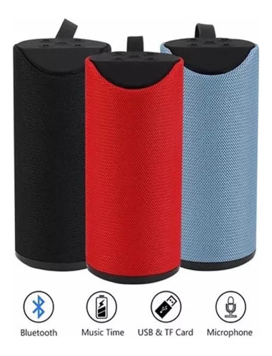 Parlante Portátil Bluetooth Recargable Inalámbrico