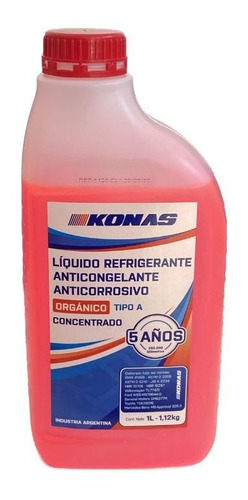 Liquido Refrigerante Concentrado Konas X Lt