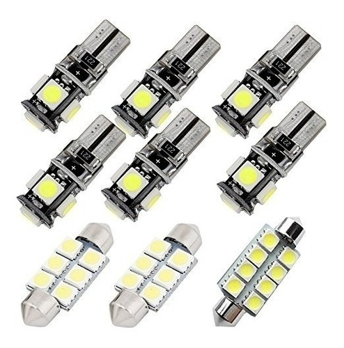 Imagen 1 de 3 de Para Vw Volkswagen Golf5 Mk5 Gti Led Luces Interiores Jetta