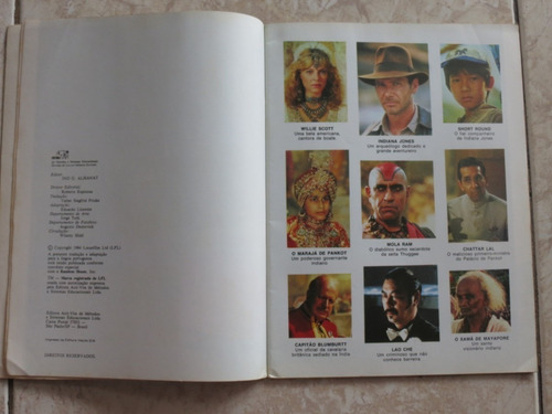 Indiana Jones E O Templo Da Perdição - Revista Ilustrada (Usado)
