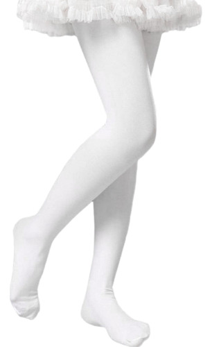 Panty Leggings Ballet Algodón - Blanco