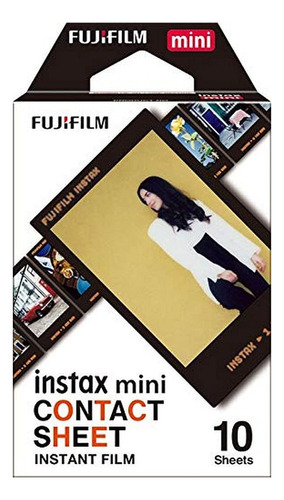 Lámina De Contacto Fujifilm Instax Mini, 10 Exposiciones