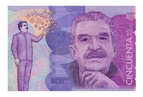 García Márquez Gabo 60x90 Lienzografía Cuadro Lienzo Impreso