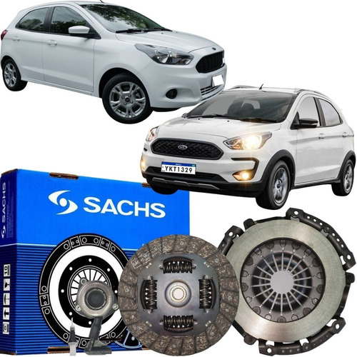 Kit De Embreagem+rolamento Original Sachs Ford Ka Motor 1.0 