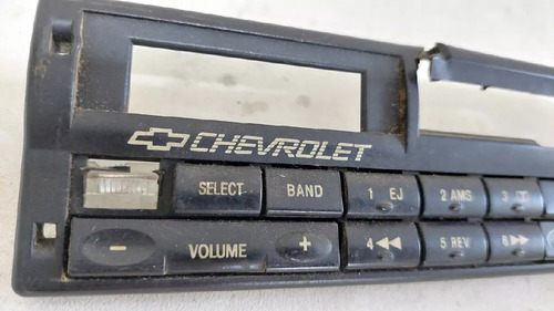 Frente Radio Toca Fitas Chevrolet Shedar Somente Frente Leia (Usado)