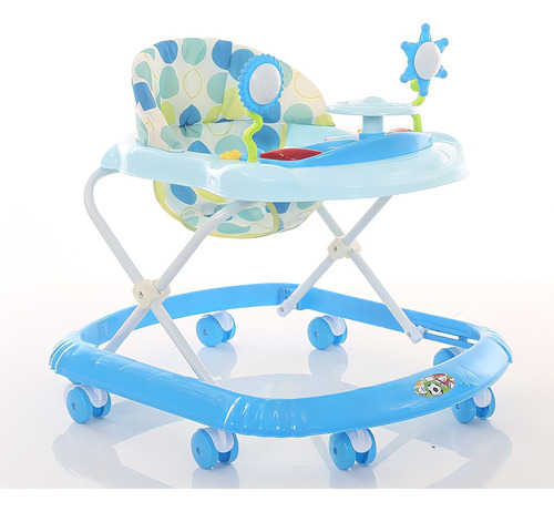 Andadera Aquila Bluebaby 3 Posiciones Con Luz Y Sonido-a9874 Color Azul