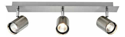 Lámpara De Pared 3 Luces Gu10 110.25w Acabado Satinado Calux