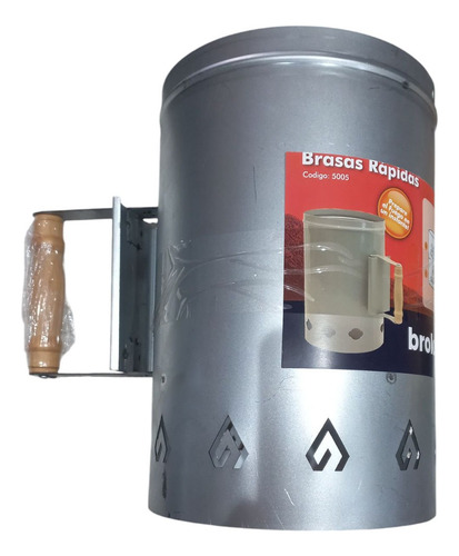 Brasa Rapidas Leñero Fogonero Brasero Parrilla Asador Brogas