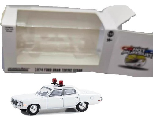 Greenlight Matador Police Cruiser 1971-78 Blanco 1:64