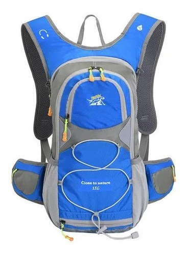 Mochila De Hidratación Outdoor Running Con Bolsa Agua 2l