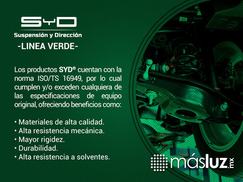 Kit Terminales Del Toyota Rav4 06/18 Syd Verde Línea