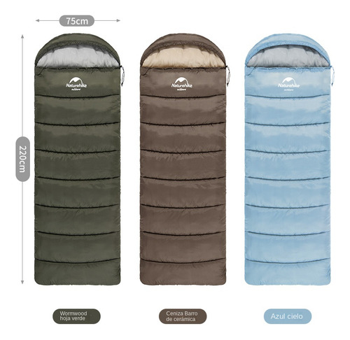 Saco De Dormir Com Capuz Em Forma De U Para Naturehike