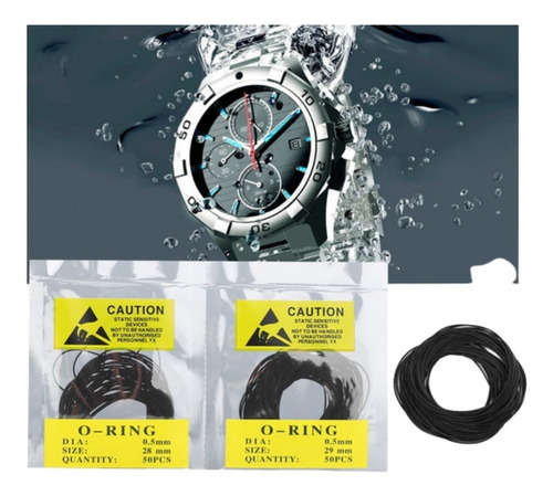 950 Juntas O-ring Para Tapas De Reloj Impermeables/0.5mm