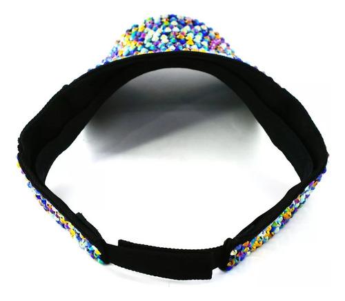 Sombrero Para El Sol Ajustable Con Visera De Diamantes De Im
