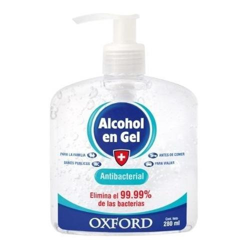 Alcohol En Gel Oxford 280 Ml