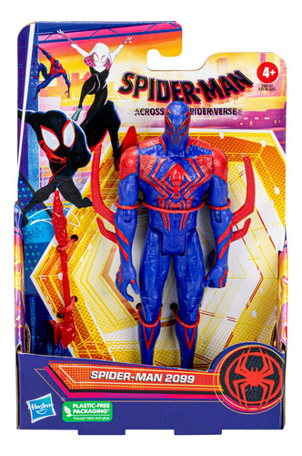 Spiderman Figura 15 Cm Articulada Con Acc. Spider2099 Hasbro