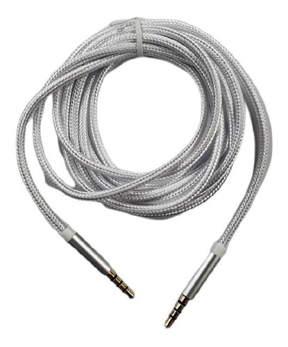 Cable Miniplug 3,5 4 Polos Macho-macho 2 Mts Musicapilar