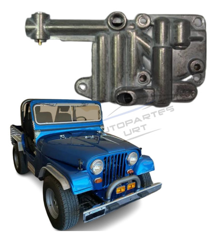 Cuerpo Plaqueta Alimentacion Carburador Holley Jeep Ika 3982