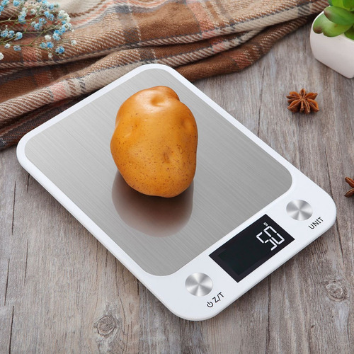 Báscula De Cocina L7 Smart Elec Para Pesar Alimentos Y Café,