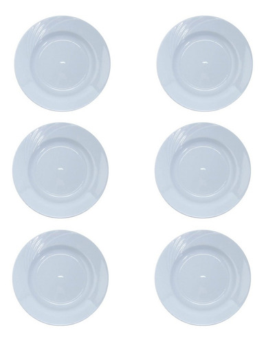 X6 Plato Hondo Línea Marzia, Verbano - Bazar Colucci