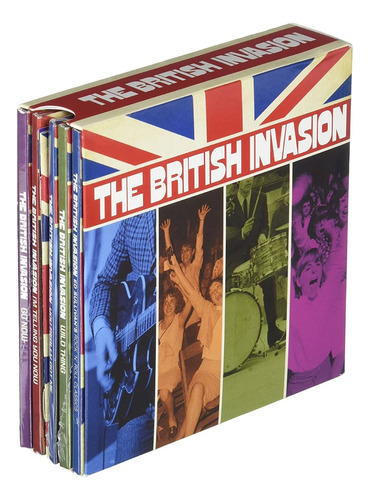 The British Invasion Box   9 Cd + Libro