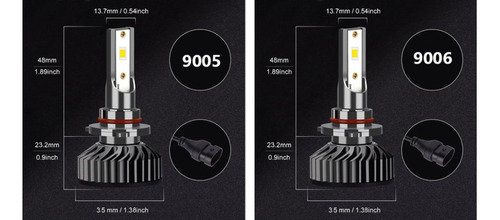 Turbo Led Csp 9005 / 6 Hb3 Hb4  - Canbus - 12000lm  Oferta