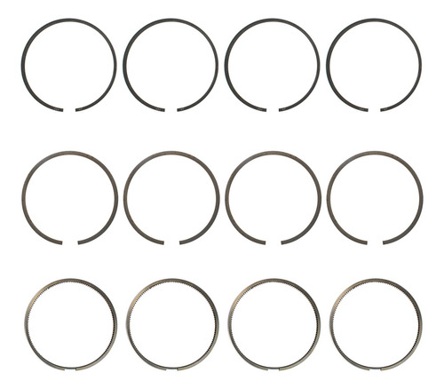 Jogo Com 4 Anéis Do Pistão Medidas (81,5mm X 3,0mm X 2,0mm)