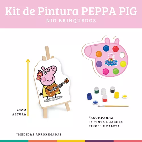 Kit de Atividades Infantil - Peppa Pig - Nig Brinquedos