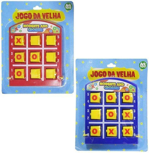 Jogo Da Velha Infantil Educativo Memoria Board Game