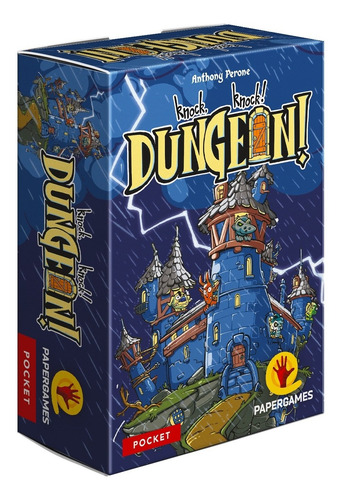 Knock, Knock! Dungeon! Jogo De Cartas Boardgame Papergames