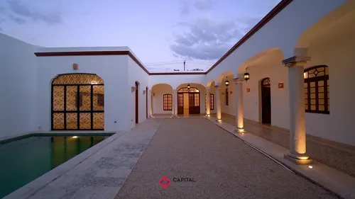 Casa Lujosa En Venta En Centro Histórico Mérida Remodelada