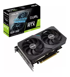 Placa de video Nvidia Asus Dual GeForce RTX 30 Series RTX 3060 DUAL-RTX3060-12G-V2 12GB