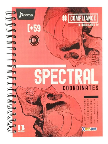 Cuaderno Argollado Rayado X-presarte Masculino X 100 Hojas