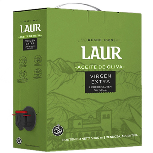 Imagen 1 de 7 de Aceite de oliva virgen Laur clásico en caja
