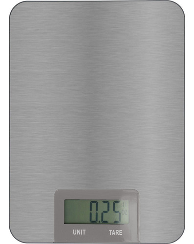 Balança Digital Culinaria Alta Precisão Inox Até 15kg Capacidade Máxima 15 Kg Cor Cinza