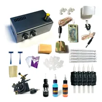 Comprar Kit Tattoo Completo Nacional Con Maquina Ricky Ramirez 