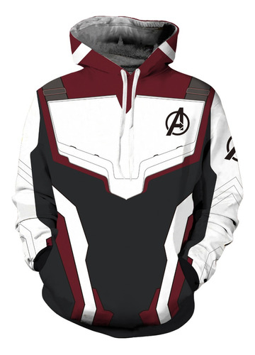 Avengers 4 Quantum Concept Traje Cosplay Sudadera Capucha