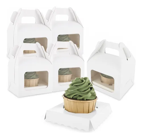 comprar 100 Cajas Individuales Para Magdalenas, Cajas Individuales P
