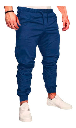 Pantalon Jogger Cargo De Hombre Elastizado Bengalina Premium