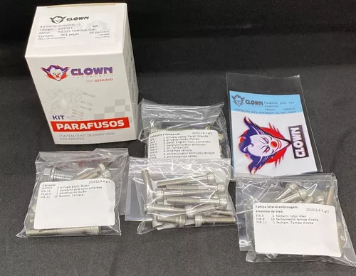 Clown Kit Parafusos Allen Inox Motor Cbx 250 Twister B1i